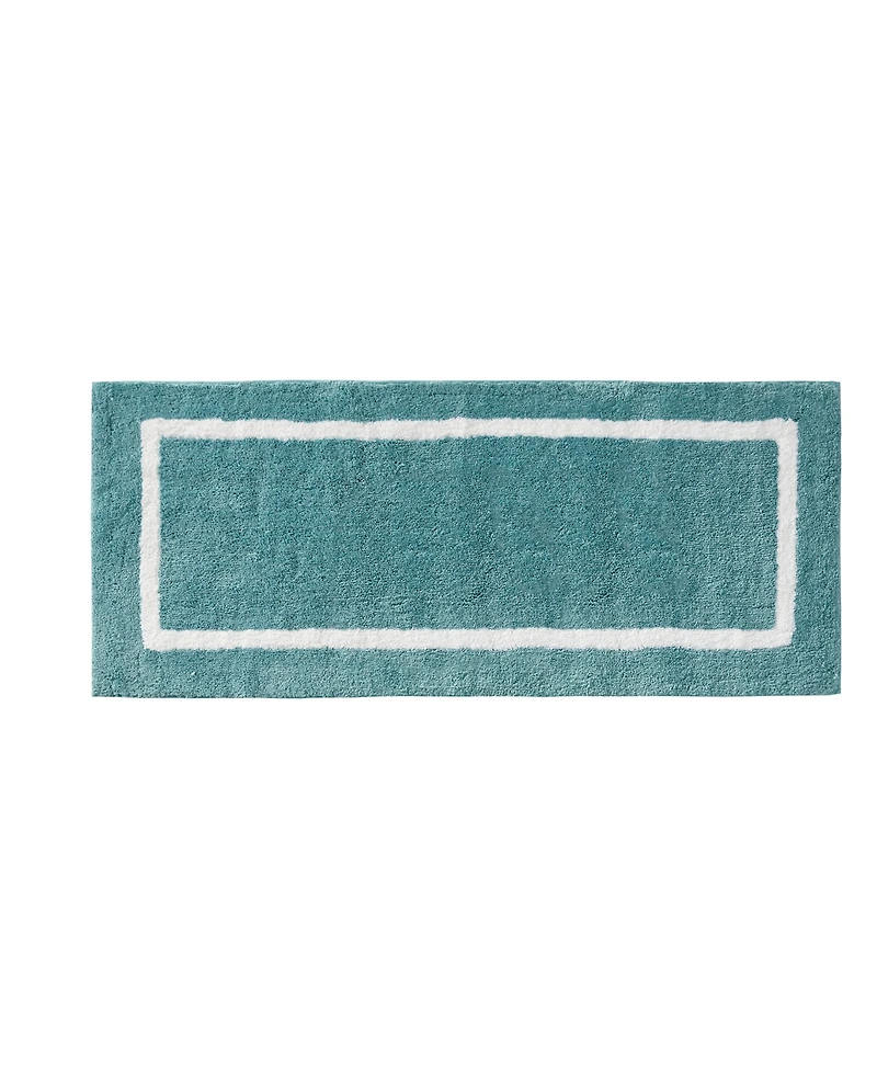 Madison Park Bittman Tufted Reversible Microfiber Bath Rug, 24" x 60"