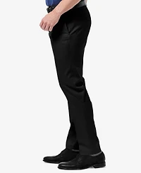 Haggar Men's Premium No Iron Khaki Slim-Fit Flat Front Pants