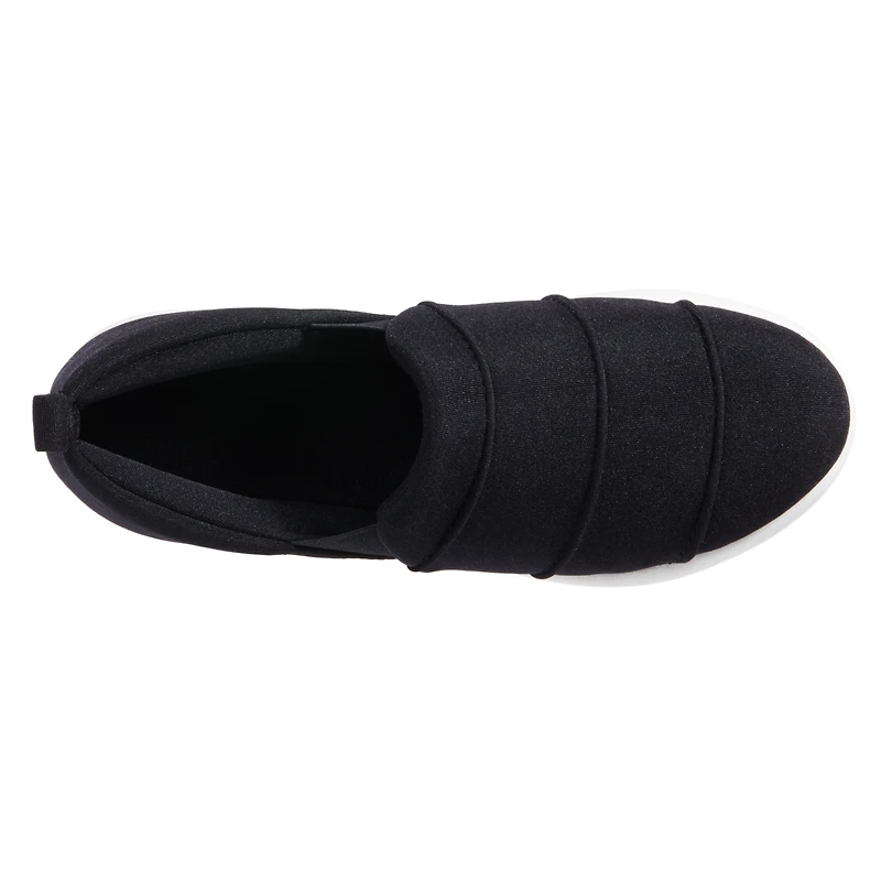 Zenz from Isotoner Women's Indoor/Outdoor Pintuck Lauren Slip-Ons
