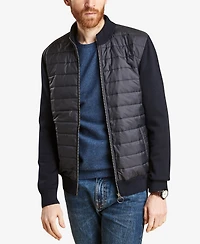 Barbour Men's Carn Baffled Full-Zip Sweater