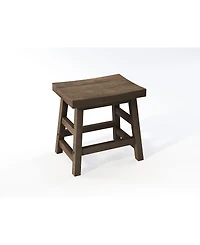 Pomona - Reclaimed Wood 20"H Barstool