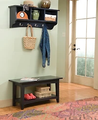 Shaker Cottage Storage Coat Hook with Bench Set