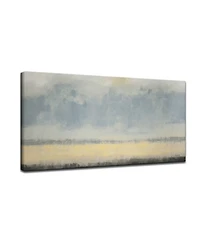 Ready2HangArt, 'Beach Breeze' Seascape Abstract Canvas Wall Art, 30x60"