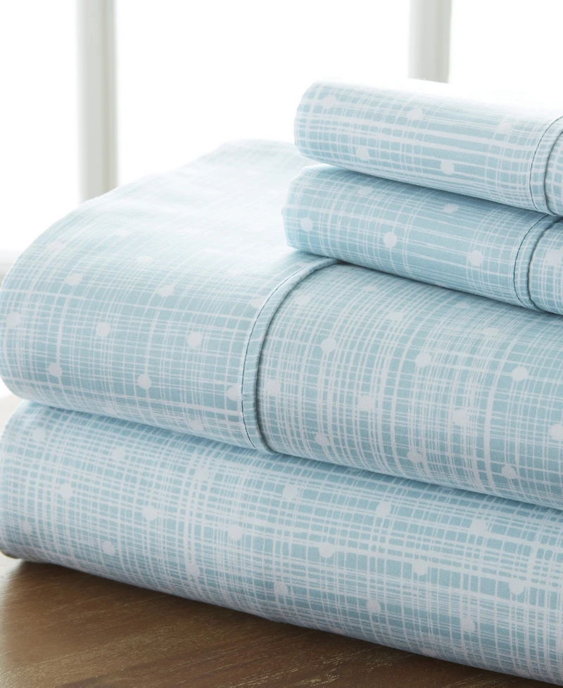 ienjoy Home The Timeless Classics Premium Ultra Soft Pattern -Pc. Sheet Set