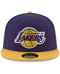 New Era Los Angeles Lakers Basic 2 Tone 59FIFTY Fitted Cap