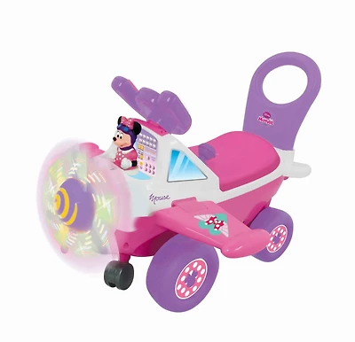 Kiddieland Disney Minnie Mouse Plane Light And Sound Activity Ride On