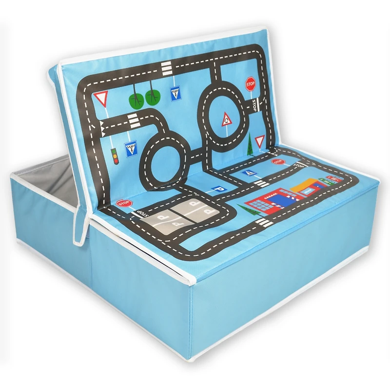 Fun2Give Pop It Up Garage With Road Playmat And Storage