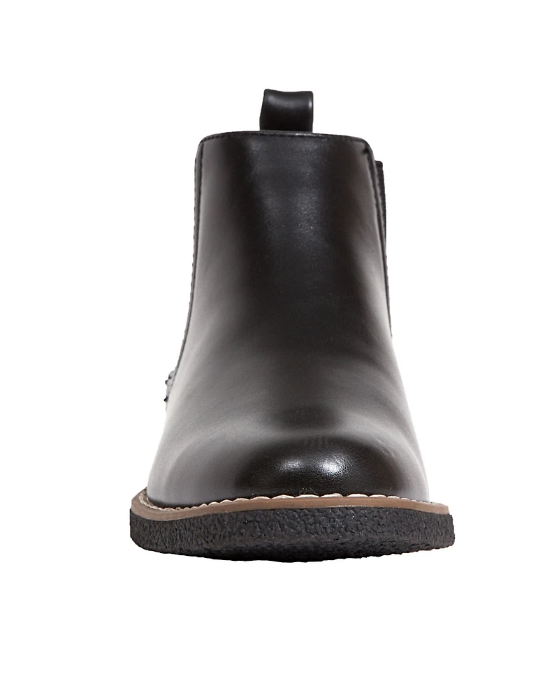 Deer Stags Little Boys Zane Dress Comfort Chelsea Boots