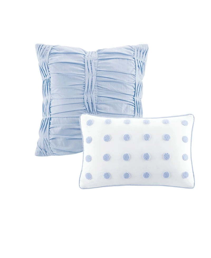 Intelligent Design Brooklyn Jacquard Cotton -Pc. Comforter Set