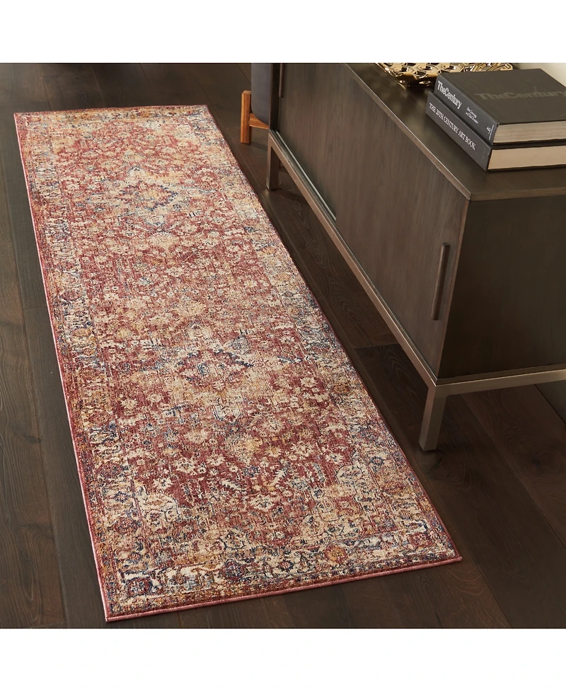 Mink Home Taza Heriz 2' 3" x 7' 6" Runner Rug
