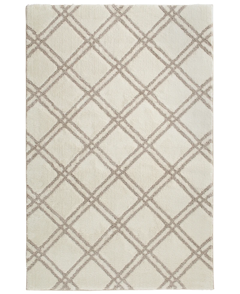 Km Home Walkaway Buff/Mink 7'10" x 9'10" Area Rug