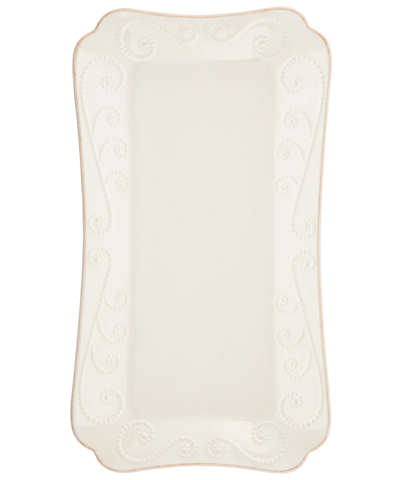 Lenox French Perle Stoneware Hors D'oeuvre Tray