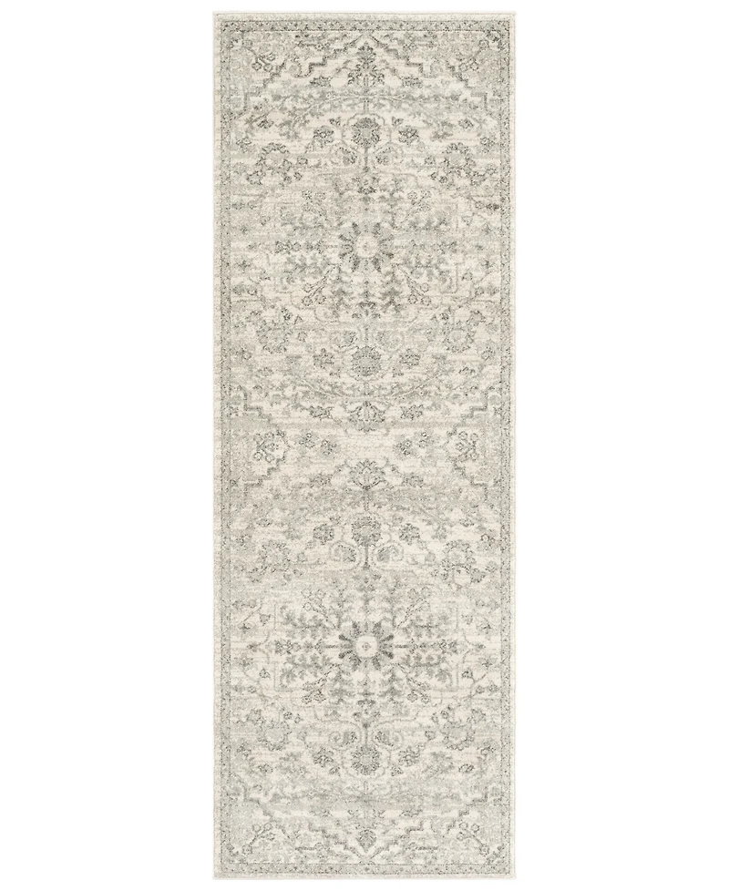 Livabliss Harput Hap-1069 Light Gray 2'7" x 7'3" Area Rug