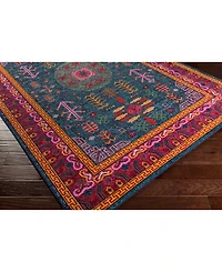 Livabliss Anika Ani-1005 Teal 2' x 3' Area Rug