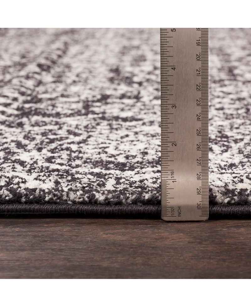 Livabliss Harput Hap-1028 Black 2'7" x 7'3" Area Rug