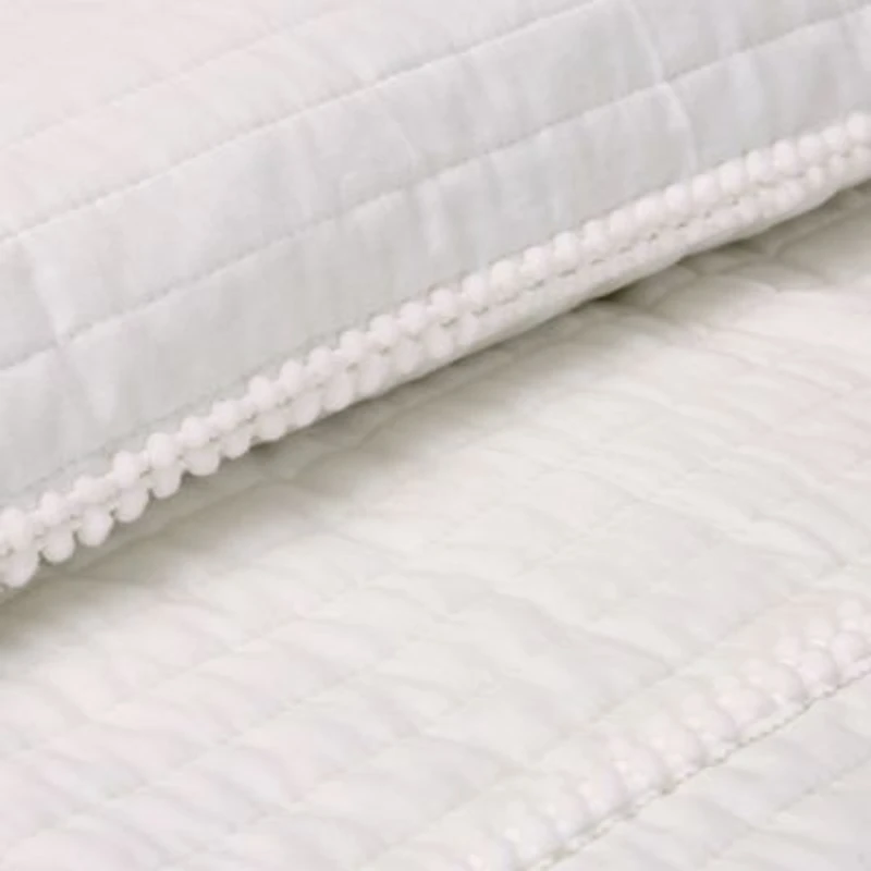 Lush Decor Pom Pom Stripe Quilt Sets