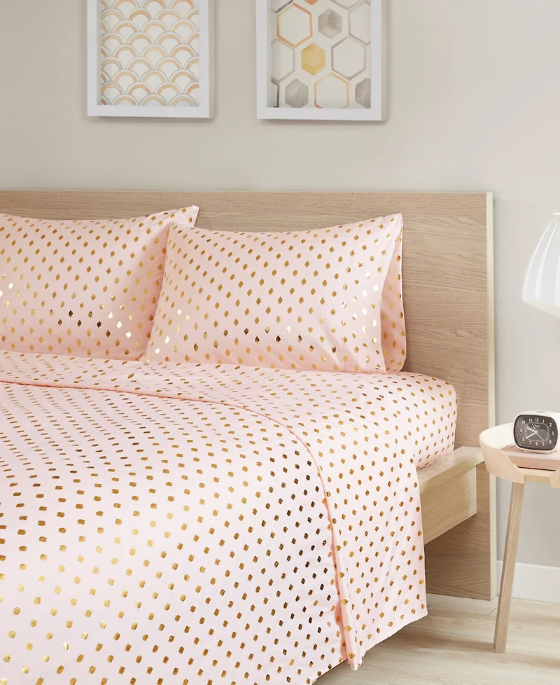 Intelligent Design Metallic Dot Sheet Set