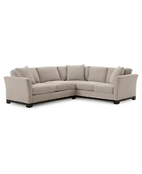 Elliot Ii 108" Fabric 2-Pc. Sleeper Sofa Sectional, Created for Macy's