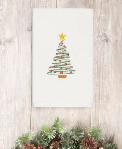 Linum Home Christmas Tree 100 Turkish Cotton Hand Towels