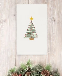 Linum Home Christmas Tree 100 Turkish Cotton Hand Towels