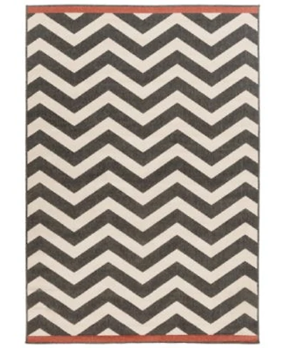 Livabliss Alfresco Alf 9646 Black Area Rug Collection