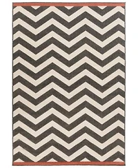 Livabliss Alfresco Alf 9646 Black Area Rug Collection