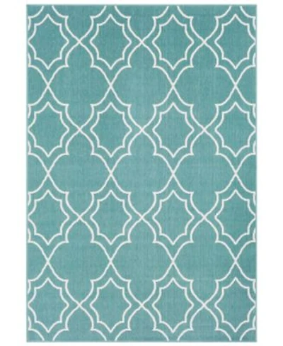 Livabliss Alfresco Alf 9653 Teal Area Rug Collection