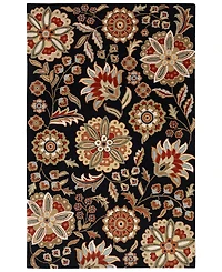 Livabliss Athena Ath-5017 Black 2' x 3' Area Rug