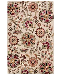 Livabliss Athena Ath-5035 Dark Brown 5' x 8' Area Rug