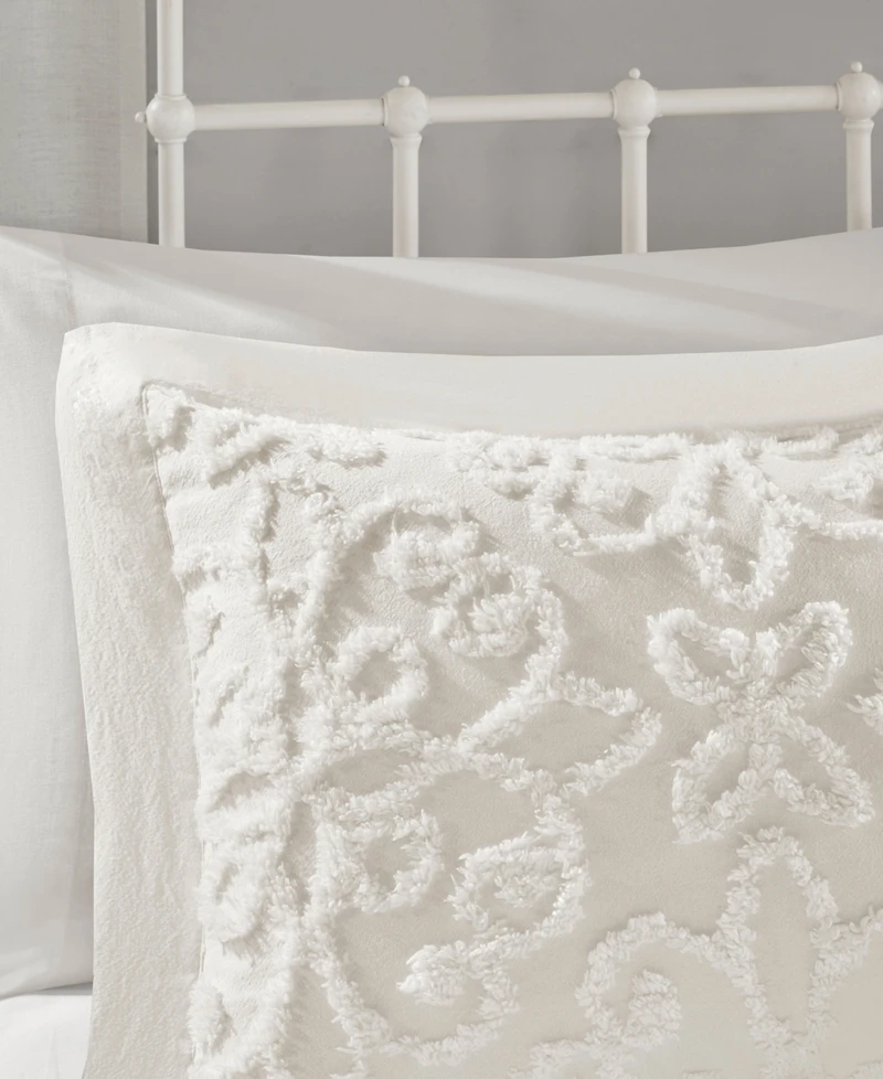 Madison Park Sabrina Tufted Chenille 3-Pc. Bedspread Set, Full/Queen