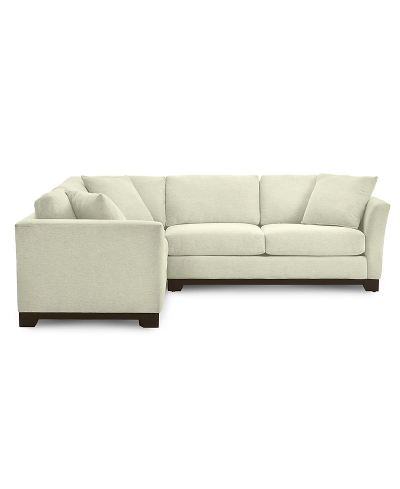 Elliot Ii 108" Fabric 2-Pc. Apartment Sectional Sofa, Created for Macy's