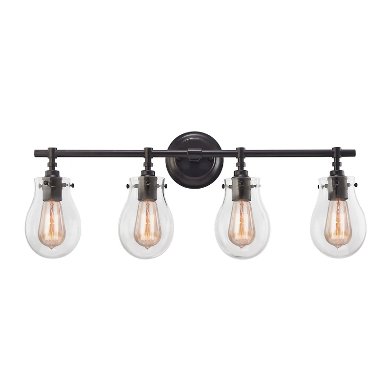 Jaelyn 4 Light Vanity in Oil Rubbed Bronze