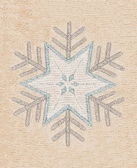 Linum Home Christmas Crystal 100% Turkish Cotton Hand Towel