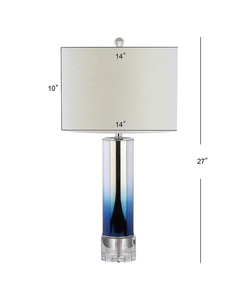 Jonathan Y Edward Glass or Crystal Led Table Lamp