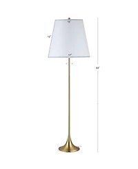 Jonathan Y Amelia Metal Led Floor Lamp