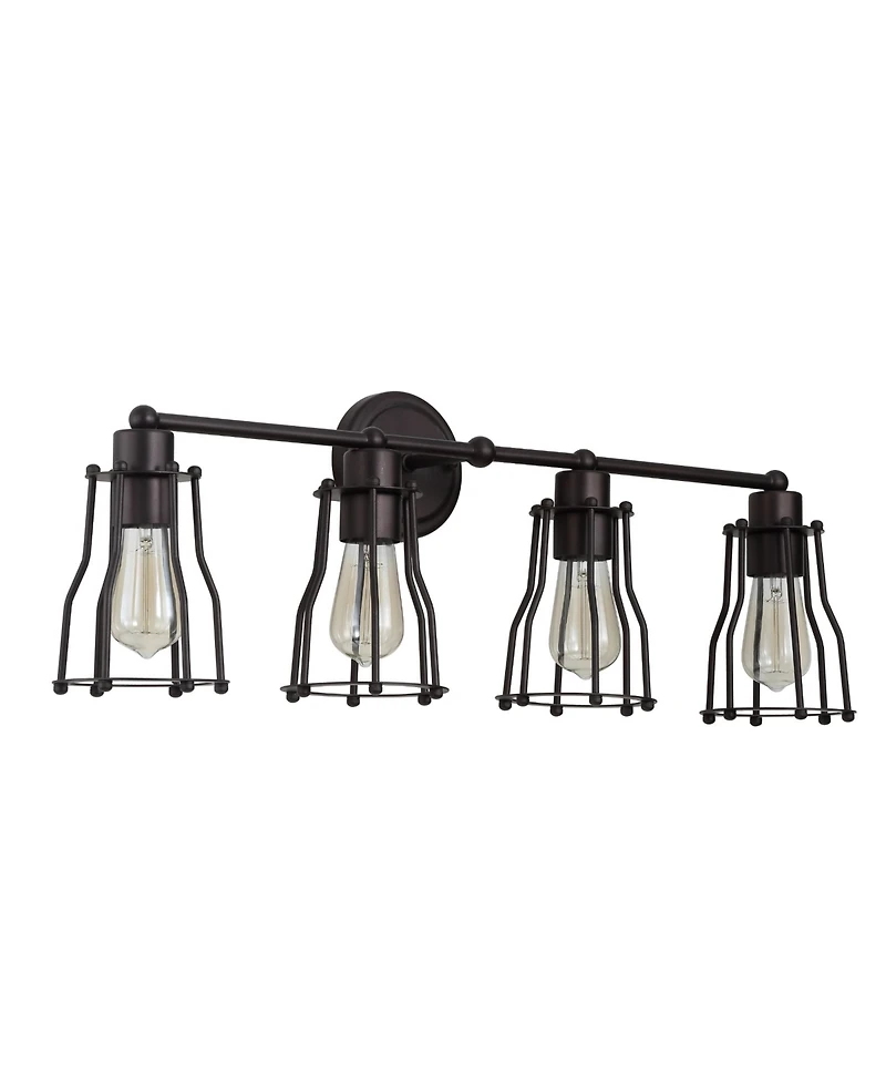 Jonathan Y Evelyn 4-Light Metal Vanity Light