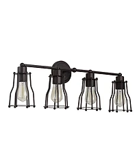 Jonathan Y Evelyn 4-Light Metal Vanity Light