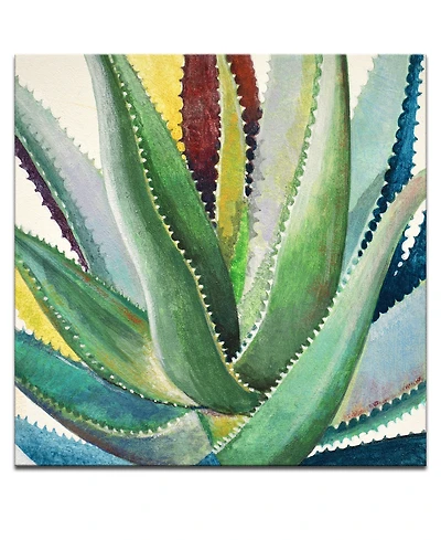 Ready2HangArt 'Botanical Bliss I' Floral Canvas Wall Art, 30x30"