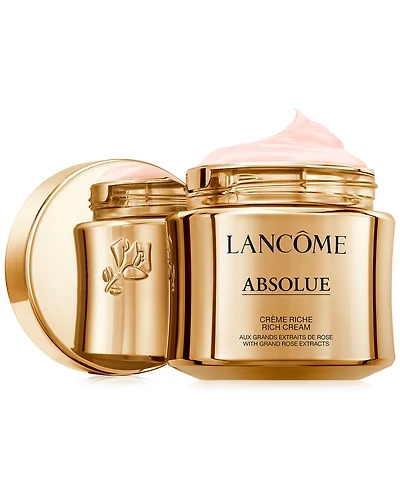 Lancome Absolue Revitalizing & Brightening Rich Cream With Grand Rose Extracts, 2 oz.