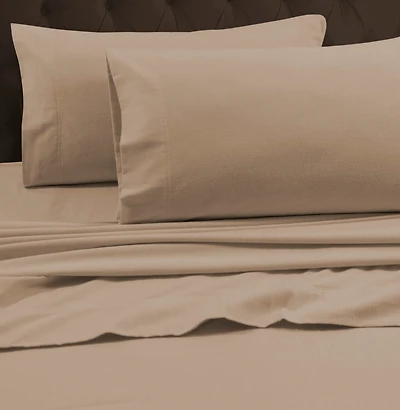 Tribeca Living Heavyweight Flannel Fitted Sheet