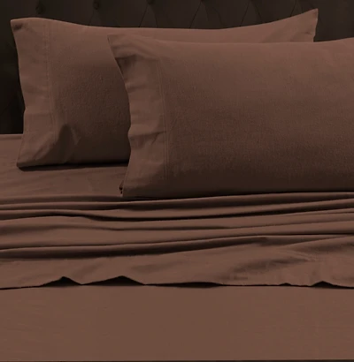 Tribeca Living Heavyweight Flannel Fitted Sheet