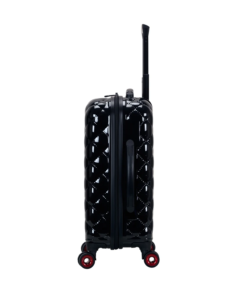 Rockland Quilt 3-Pc. Hardside Luggage Set