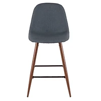Lumisource Oregon Stackable Barstool Set of 2