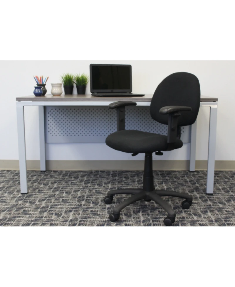 Boss Office Products Deluxe Posture Chair W/ Adjustable Arms