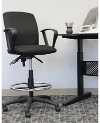 Boss Office Products Multi-Function Drafting Stool W/ Loop Arms
