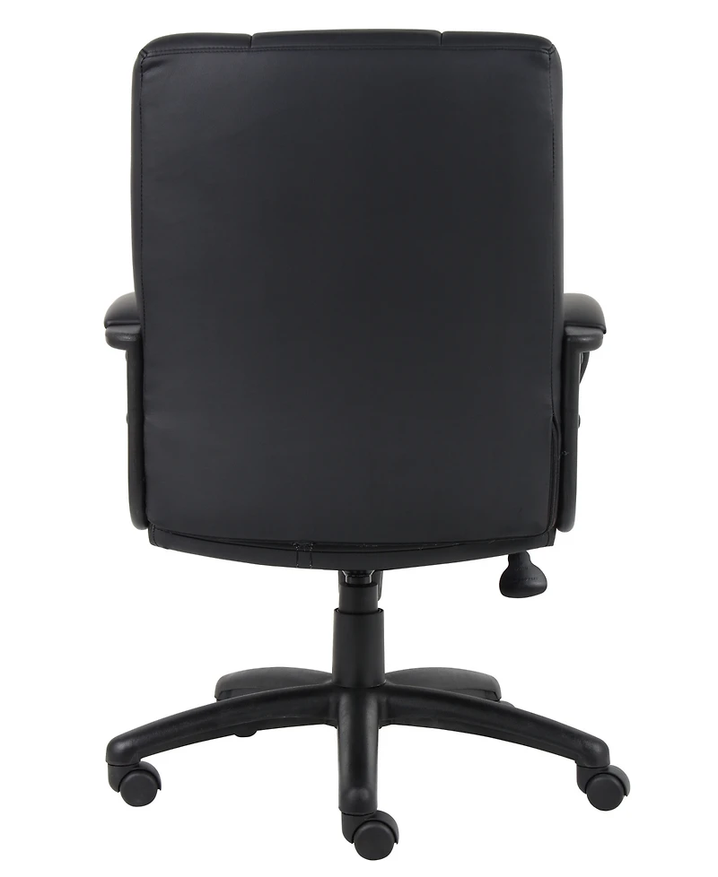 Boss Office Products Caressoft Executive Mid Back Chair