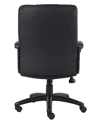Boss Office Products Caressoft Executive Mid Back Chair