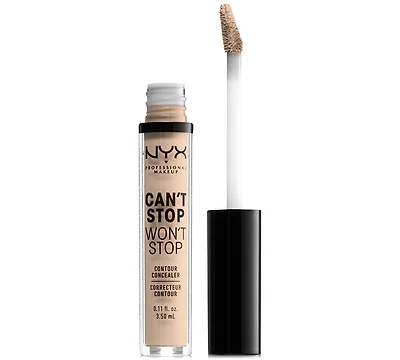 Nyx Professional Makeup Can't Stop Won't Contour Concealer, 0.11 oz.