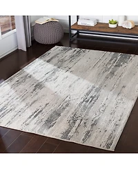 Livabliss Aisha Ais-2304 Medium Gray 9'3" x 12'3" Area Rug