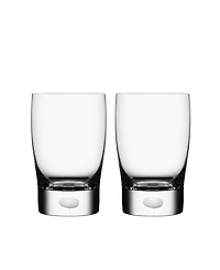 Orrefors Intermezzo Satin Small Tumbler/Juice Pair